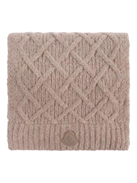 logo-detail scarf by MONCLER