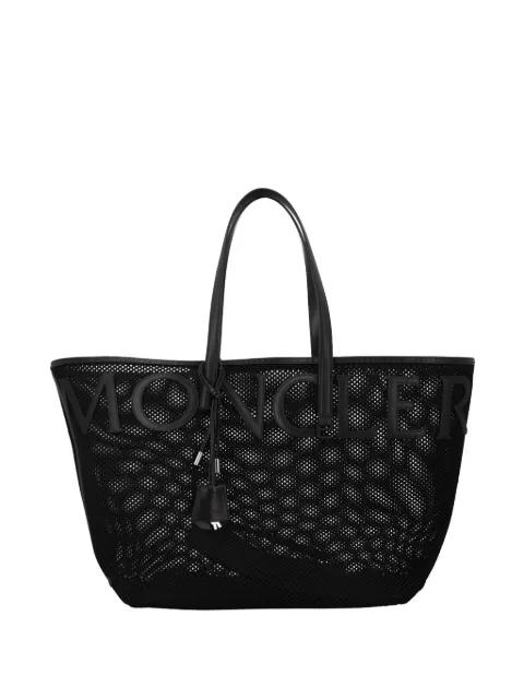 logo detail shopper tote bag by MONCLER