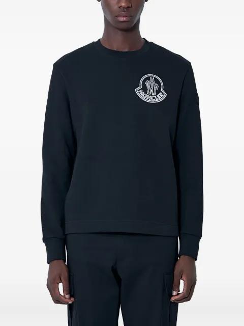 logo-embellished sweatshirt by MONCLER
