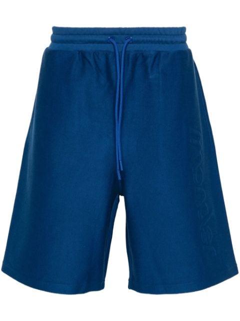 logo-embossed track shorts by MONCLER