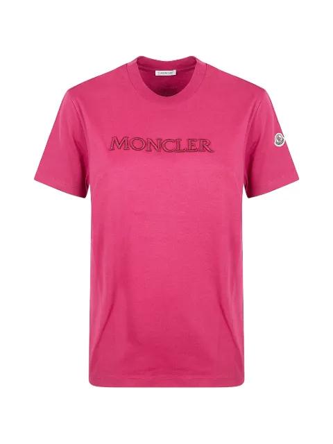 logo-embroidered T-shirt by MONCLER