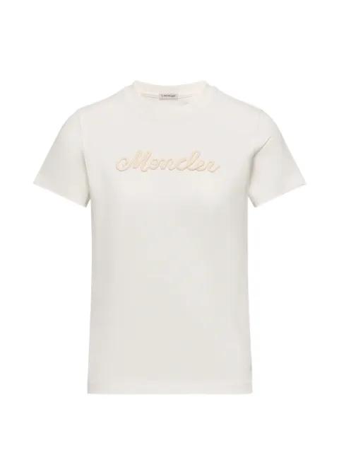 logo-embroidered T-shirt by MONCLER