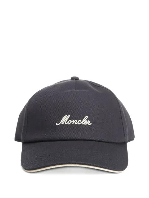 logo-embroidered baseball cap by MONCLER