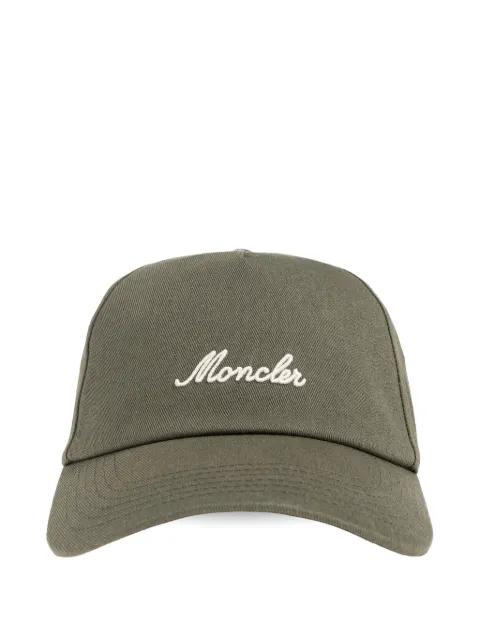 logo-embroidered baseball cap by MONCLER