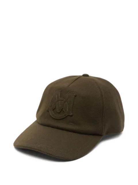 logo-embroidered baseball cap by MONCLER