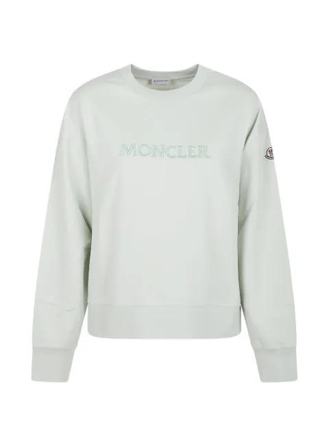 logo-embroidered sweater by MONCLER