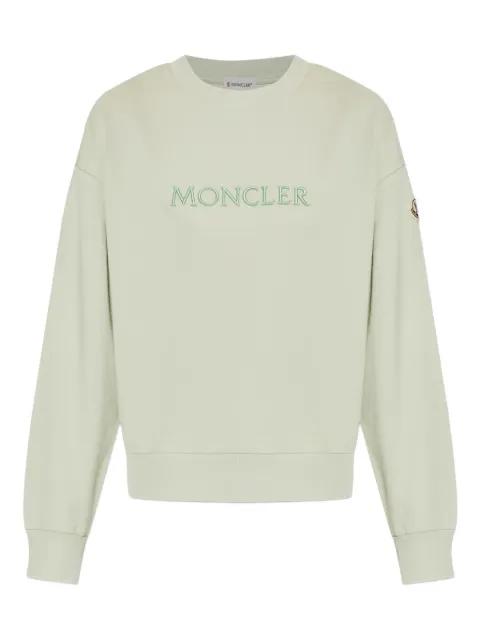 logo-embroidered sweatshirt by MONCLER