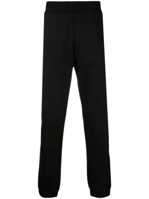 logo-embroidered track pants by MONCLER