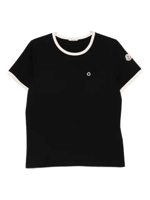 logo embroidery pocket T-shirt by MONCLER