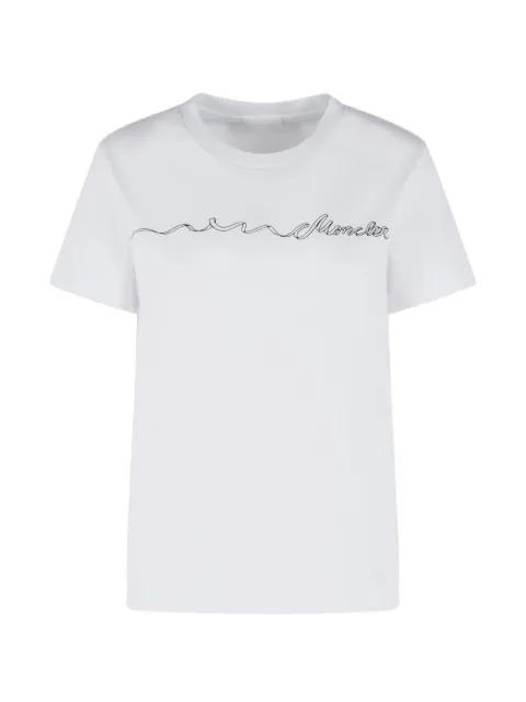 logo-patch T-shirt by MONCLER
