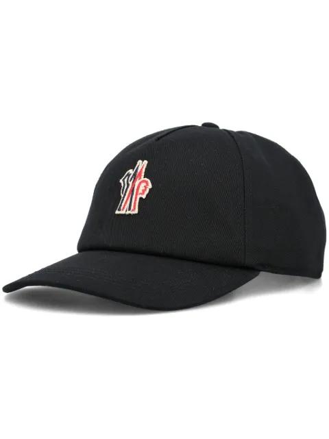 logo-patch baseball cap by MONCLER