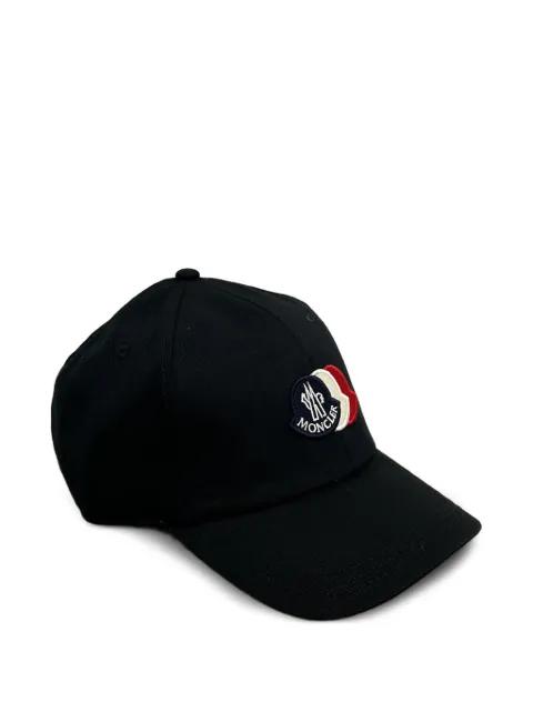 logo-patch baseball cap by MONCLER