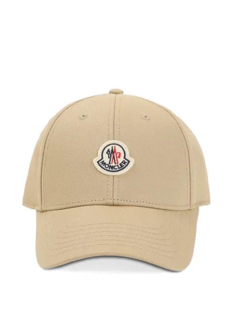 logo patch baseball cap by MONCLER