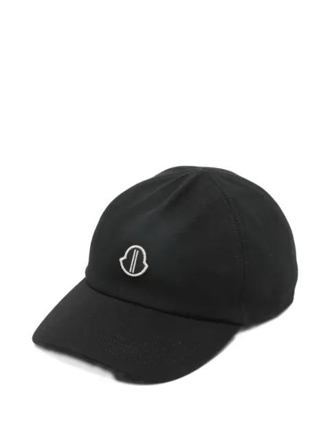 logo-patch baseball hat by MONCLER