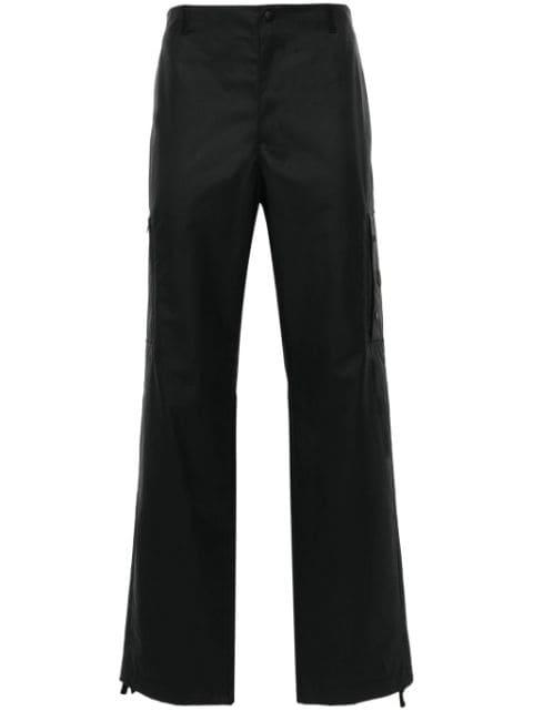 logo-patch cargo trousers by MONCLER