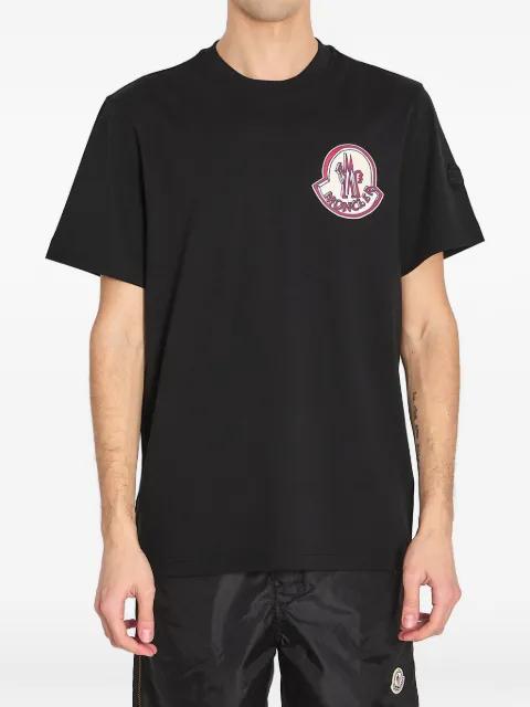 logo-patch cotton T-shirt by MONCLER