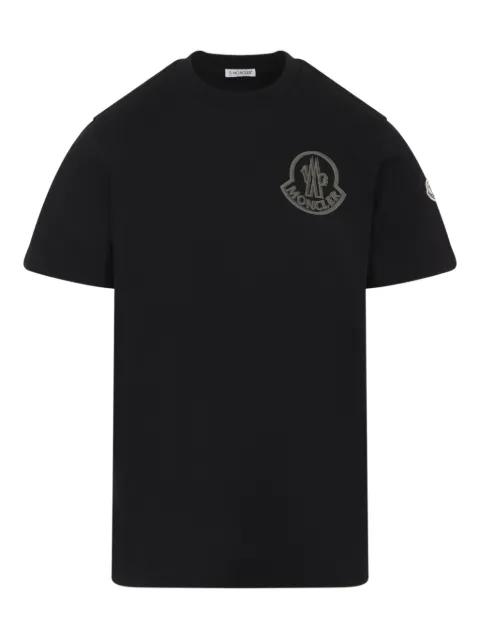 logo-patch cotton T-shirt by MONCLER