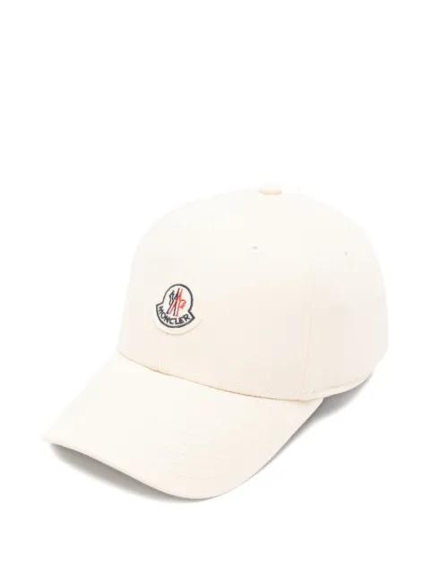 logo-patch cotton  baseball cap by MONCLER