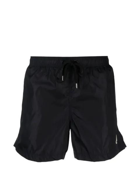 logo-patch drawstring swimming shorts by MONCLER
