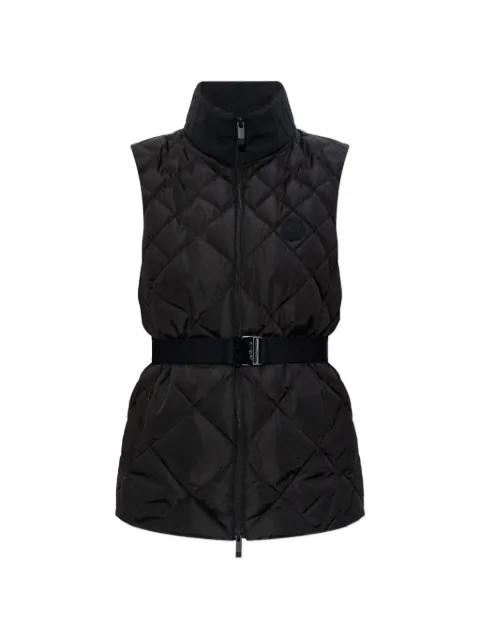 logo-patch gilet by MONCLER