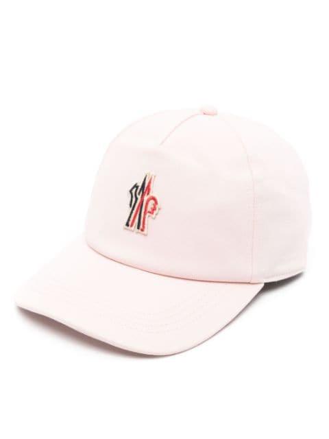 logo-patch hat by MONCLER
