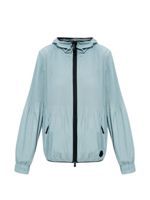 logo-patch jacket by MONCLER