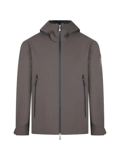 logo-patch jacket by MONCLER
