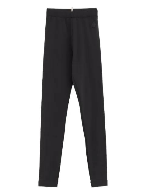 logo-patch leggings by MONCLER