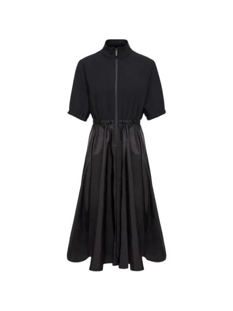 logo patch midi dress by MONCLER