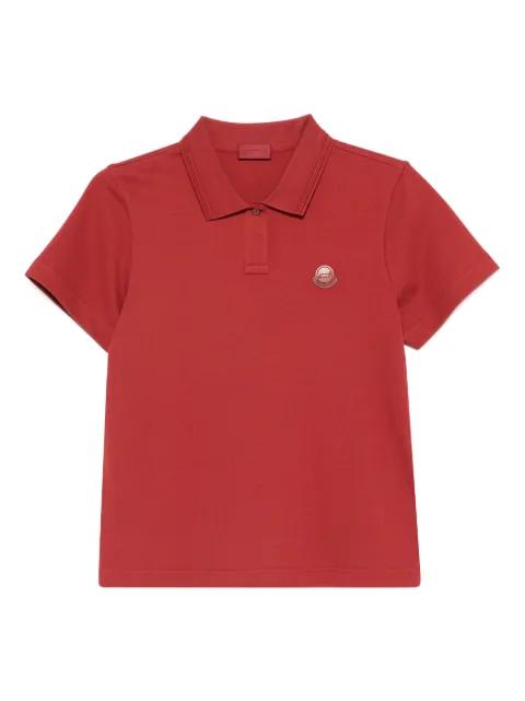 logo-patch polo shirt by MONCLER