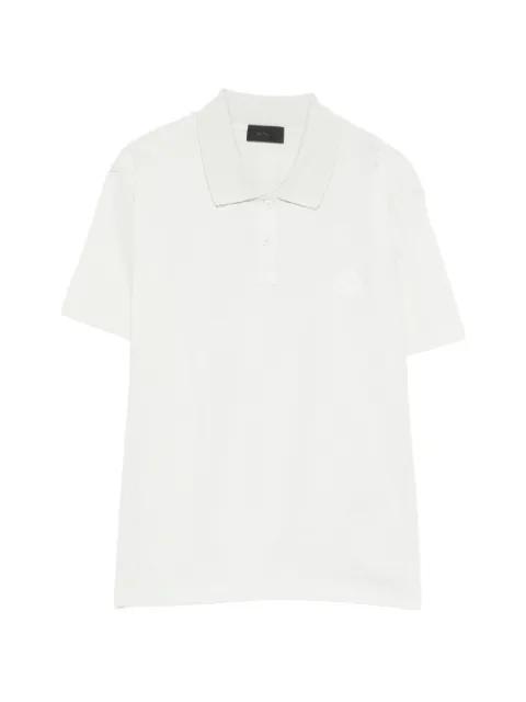 logo-patch polo top by MONCLER
