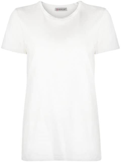 logo-patch ribbed T-shirt by MONCLER