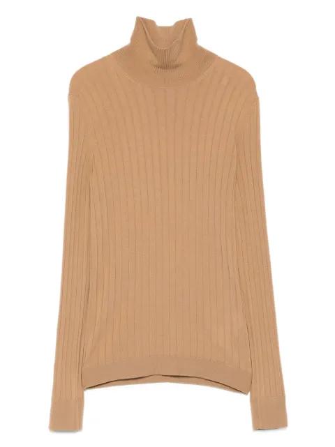 logo-patch ribbed top by MONCLER