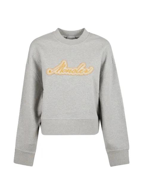 logo-patch sweater by MONCLER
