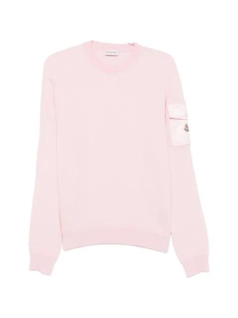 logo-patch sweater by MONCLER