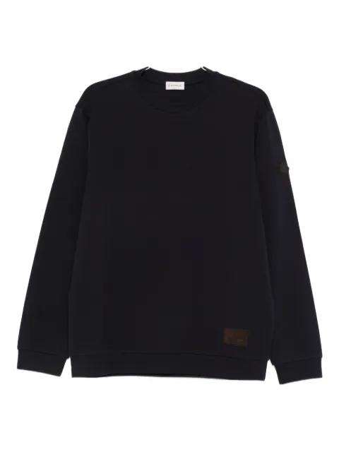 logo-patch sweatshirt by MONCLER