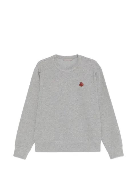 logo patch sweatshirt by MONCLER