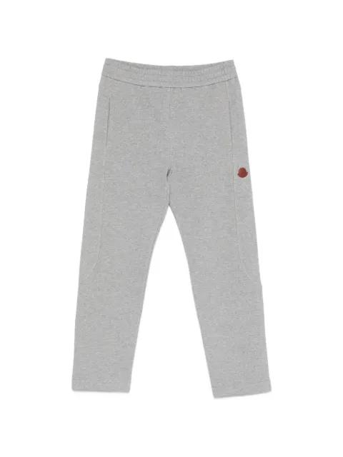 logo-patch track pants by MONCLER