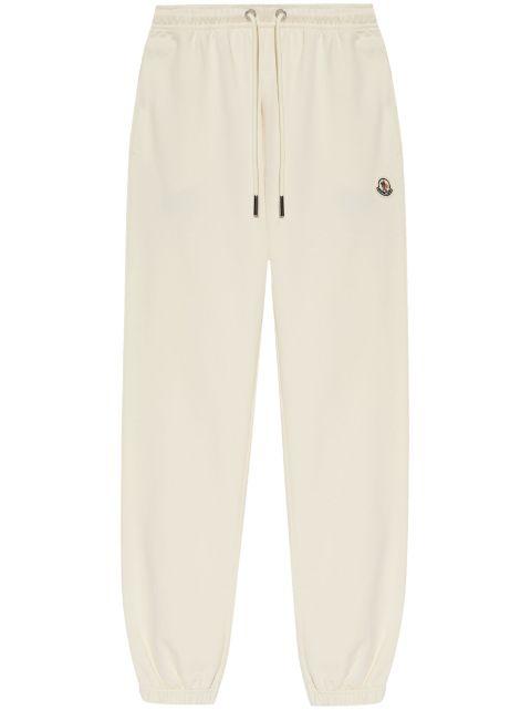 logo-patch track pants by MONCLER