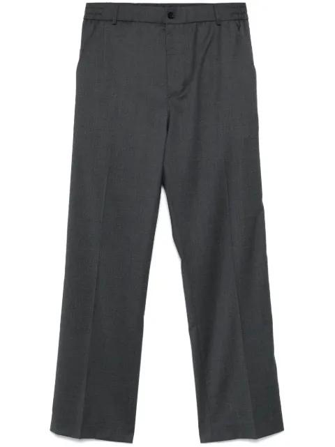 logo-patch trousers by MONCLER