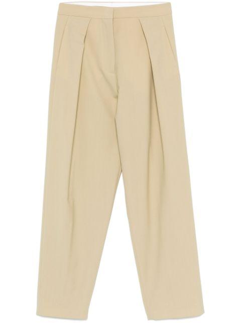 logo-patch trousers by MONCLER