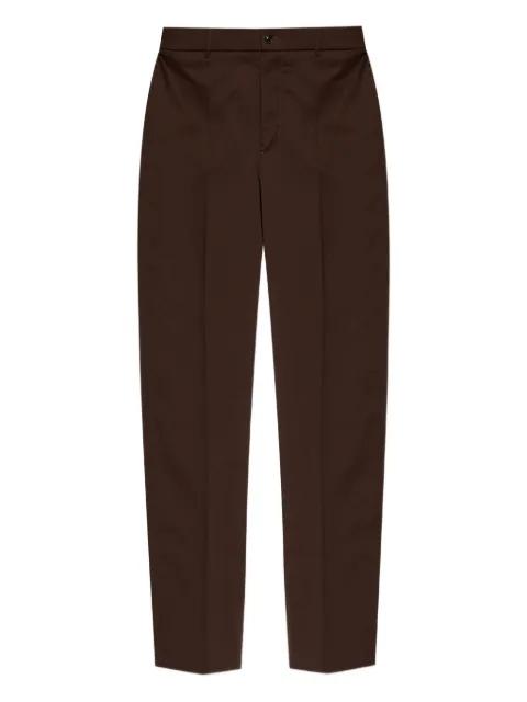 logo-patch trousers by MONCLER
