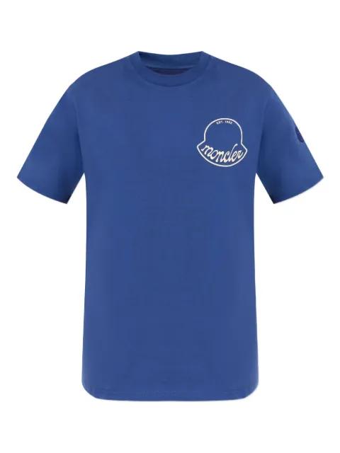 logo-print T-shirt by MONCLER