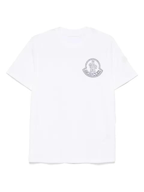 logo-print T-shirt by MONCLER