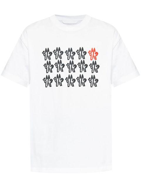 logo-print T-shirt by MONCLER