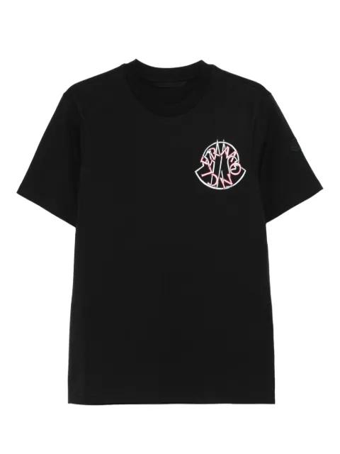 logo-print T-shirt by MONCLER