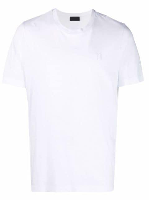 logo-print cotton T-shirt by MONCLER