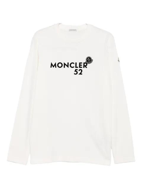logo-print long-sleeve T-shirt by MONCLER
