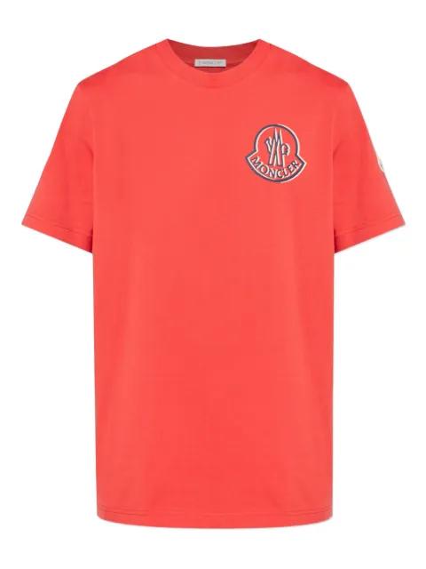 logo-printed cotton T-shirt by MONCLER