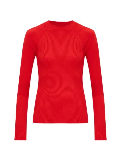 logo ribbed top by MONCLER